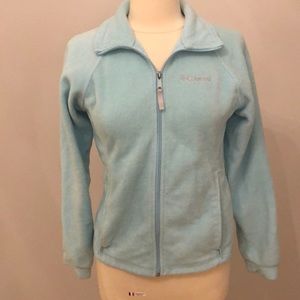 Girls Aqua Fleece